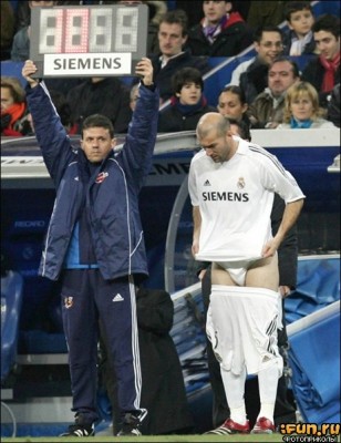 zidane en string
